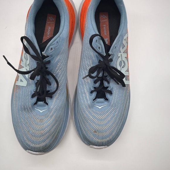 Hoka Blue and Orange Running Shoes - Picture 2 of 5